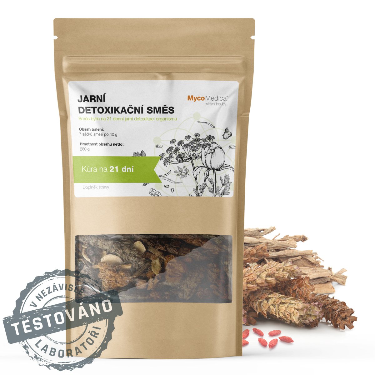 MycoMedica Jarní detoxikační směs 7 x 40 g